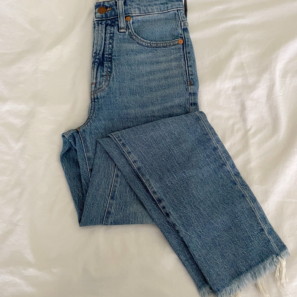 Madewell women’s straight leg jeans